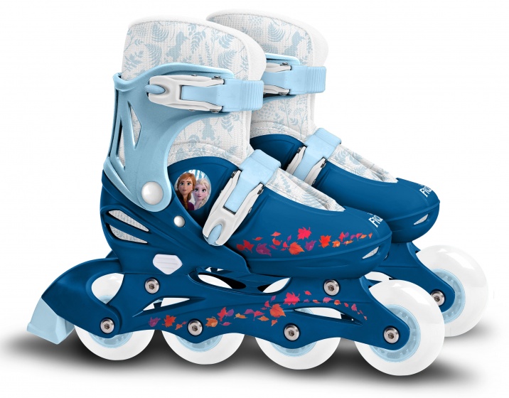 Disney Frozen 2 Inline Skates Hardboot Wit/Blauw 