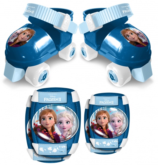 Disney Frozen II Rolschaatsen met Bescherming Meisjes Blauw 