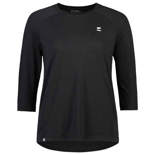 Mons Royale  Women's Tarn Merino Shift Raglan 3/4 - Fietsshirt, zwart