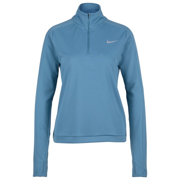 Nike  Women's Dri-FIT Pacer 1/4 Zip - Sportshirt, blauw