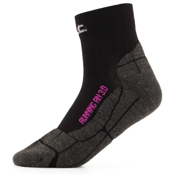 P.A.C.  Women's RN 3.0 Running Light - Hardloopsokken, zwart