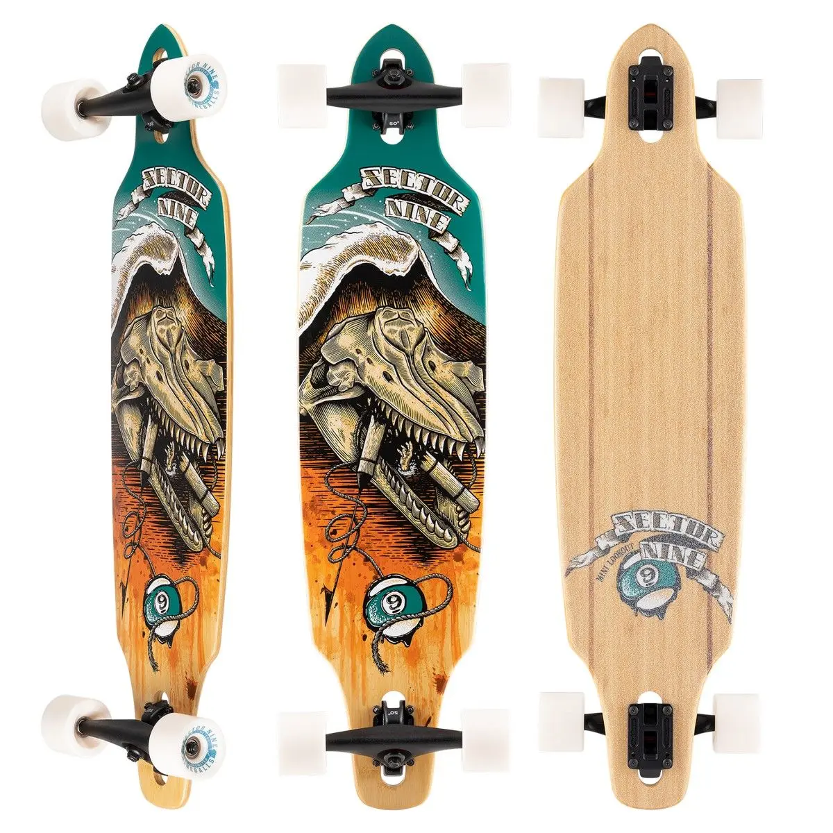 Sector 9 Mini Lookout Wreckage 37.5 - Longboard Complete