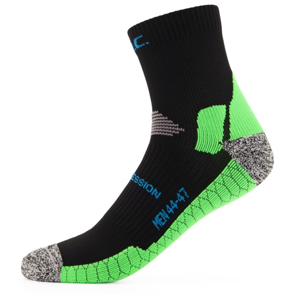 P.A.C.  RN 6.0 Running Pro Mid Compression - Compressiesokken, zwart