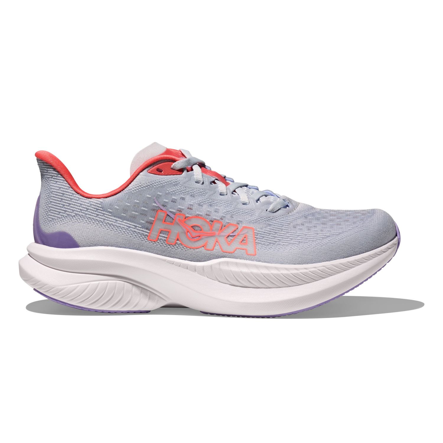 Hoka One One Hoka Mach 6 hardloopschoenen pale dusk/gull dames