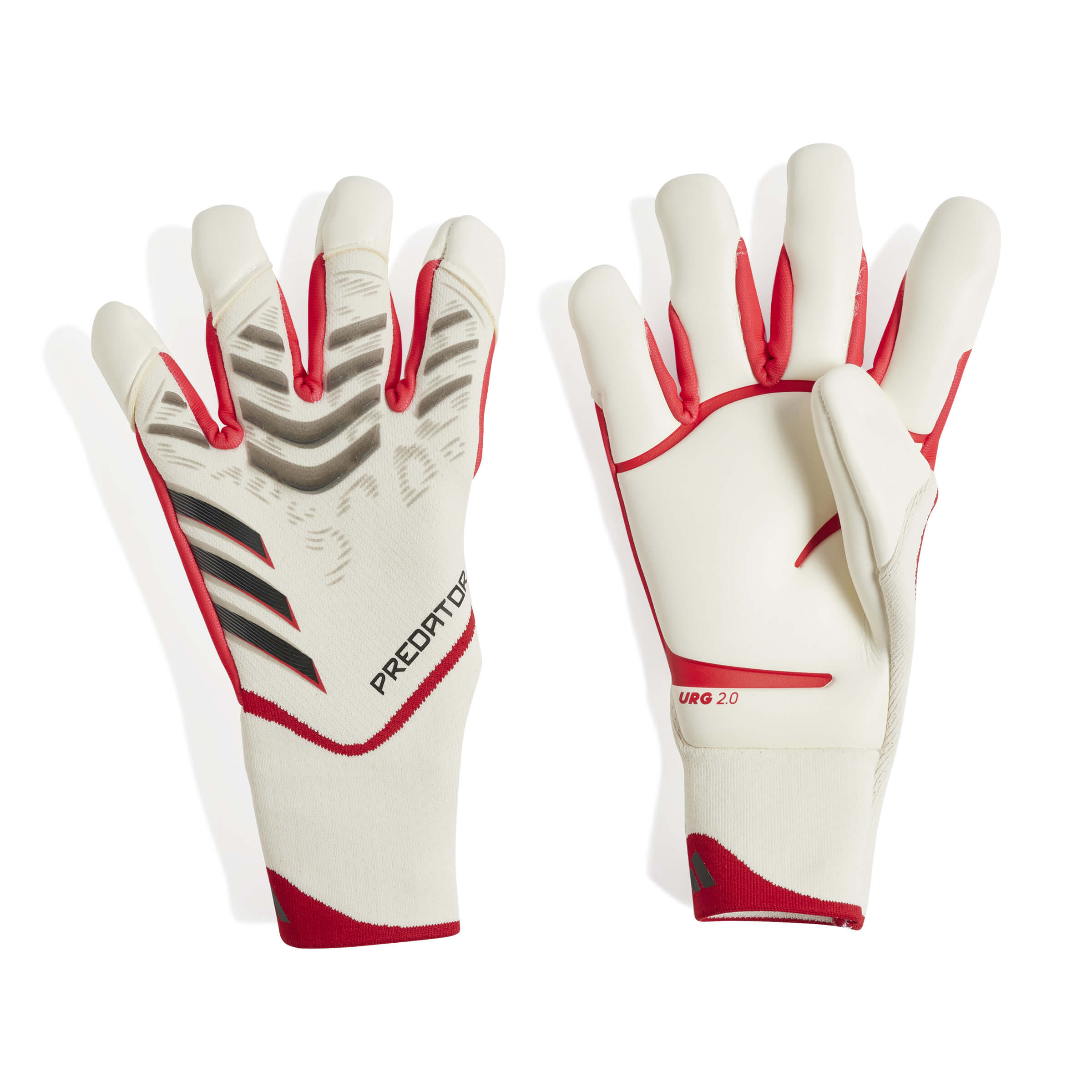 Adidas Predator GL Pro Hybrid White Red - Keepershandschoenen - Maat 10