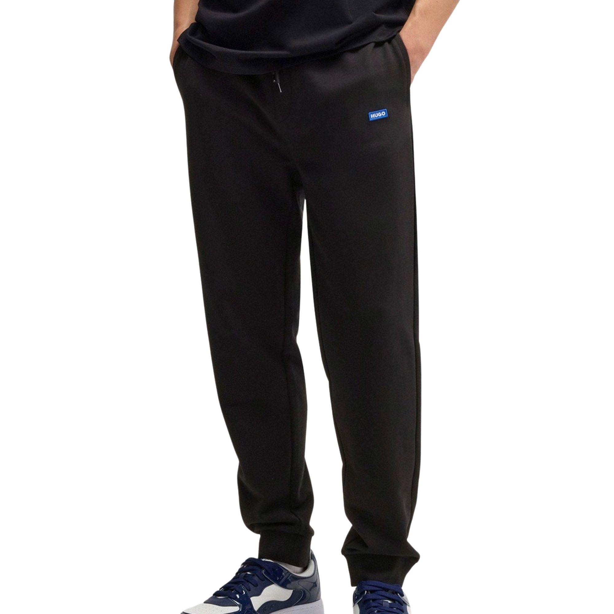OTTO HUGO Blue Joggingbroek Napin met kleine logopatch