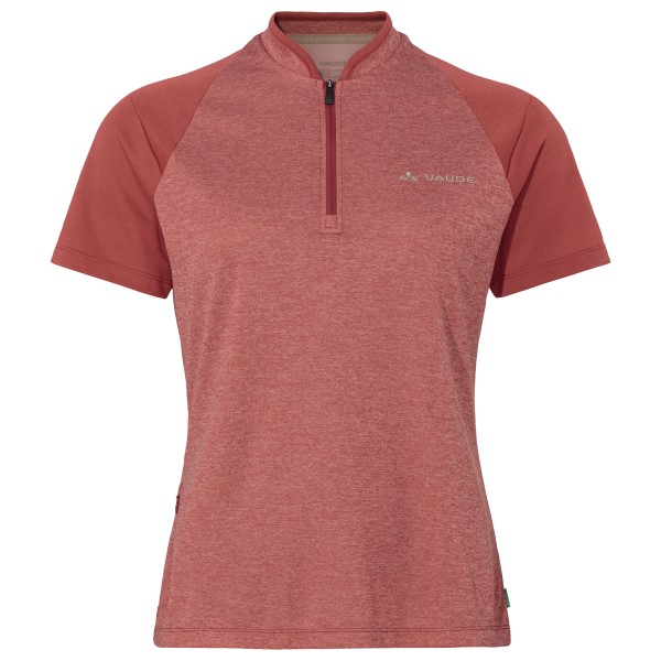Vaude  Women's Tamaro Half Zip Shirt IV - Fietsshirt, rood/roze