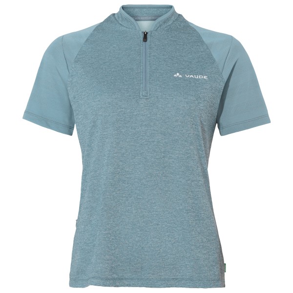 Vaude  Women's Tamaro Half Zip Shirt IV - Fietsshirt, turkoois