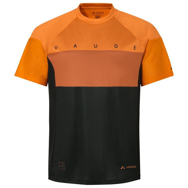 Vaude  Moab T-Shirt VI - Sportshirt, zwart/oranje