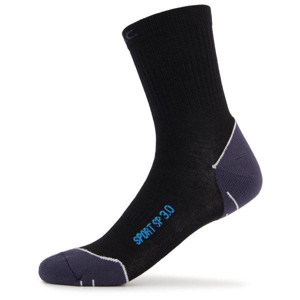 P.A.C.  SP 3.0 Basic Sport - Multifunctionele sokken, zwart
