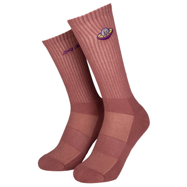 Santa Cruz  Winkowski UFO Strip Sock - Multifunctionele sokken, bruin