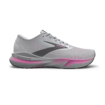 Brooks Adrenaline GTS 24 hardloopschoenen wit/roze dames
