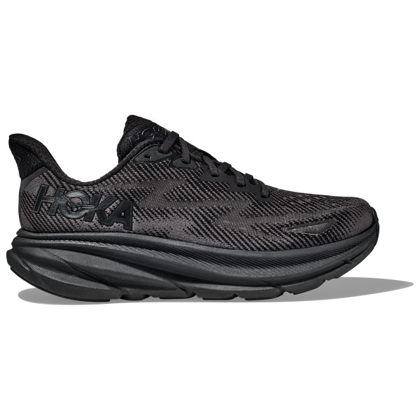 HOKA  Women's Clifton 9 - Hardloopschoenen, zwart/grijs