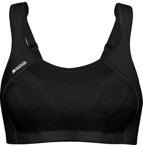 Shock Absorber  Maat 75F - Active Multi Sport Sportbeha Dames - Black