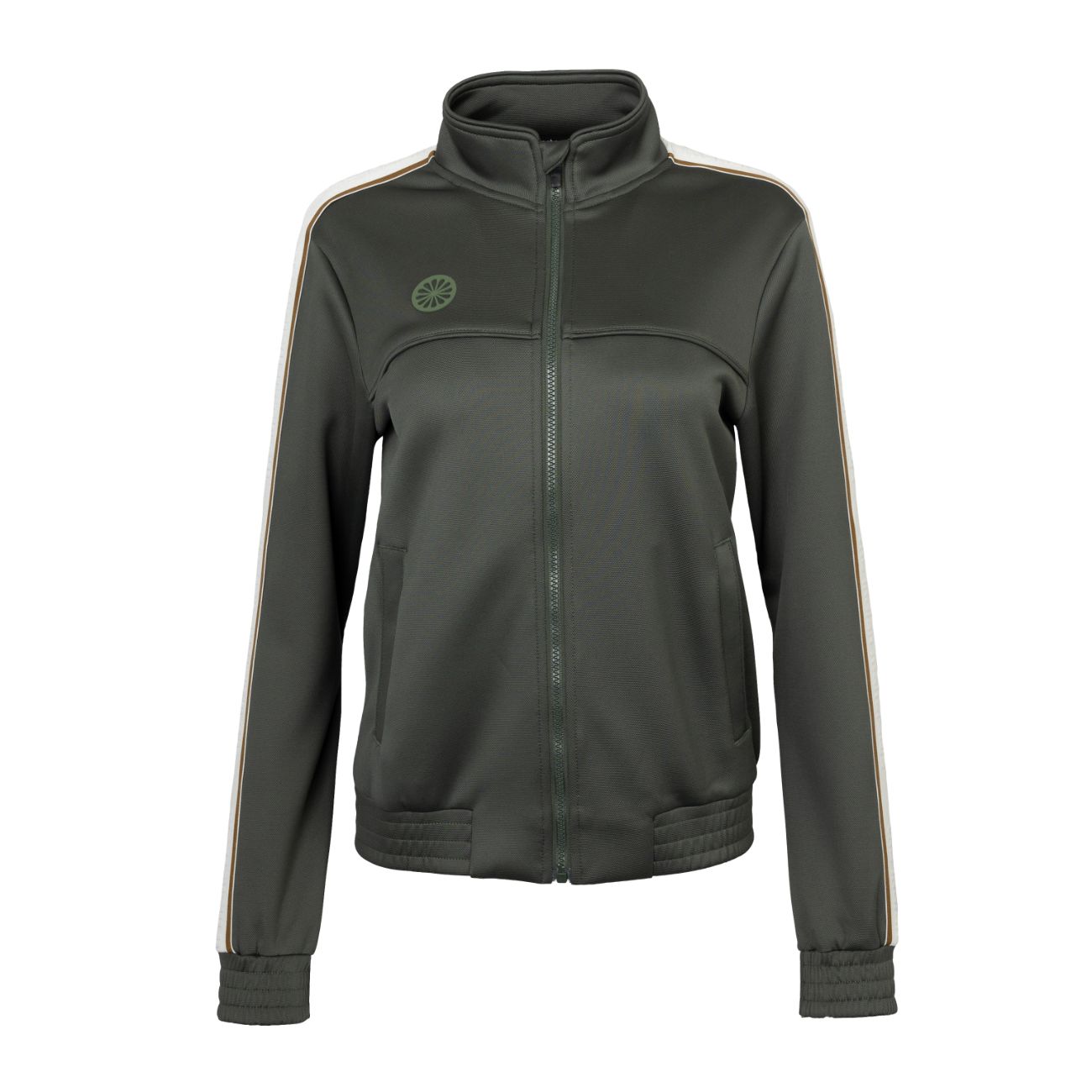 The Indian Maharadja Goa Urban Jacket Dames - Mud Green