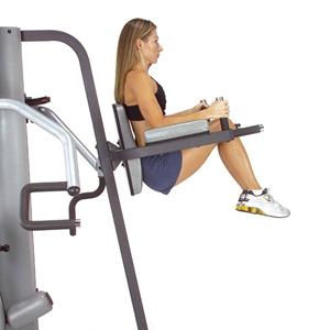 Body-Solid Anbau-Station Beinheber und Dipstation "GKR 9"