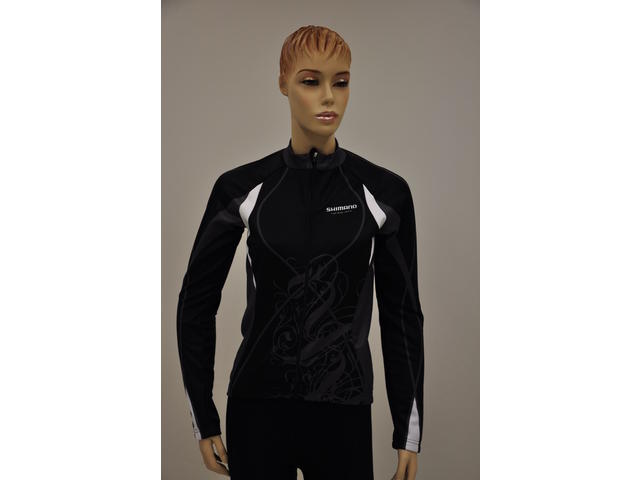Shimano Performance fietsjack zwart dames
