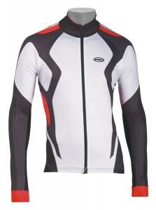 Northwave Pro Speed fietsjack wit heren, wit met rood en zwart