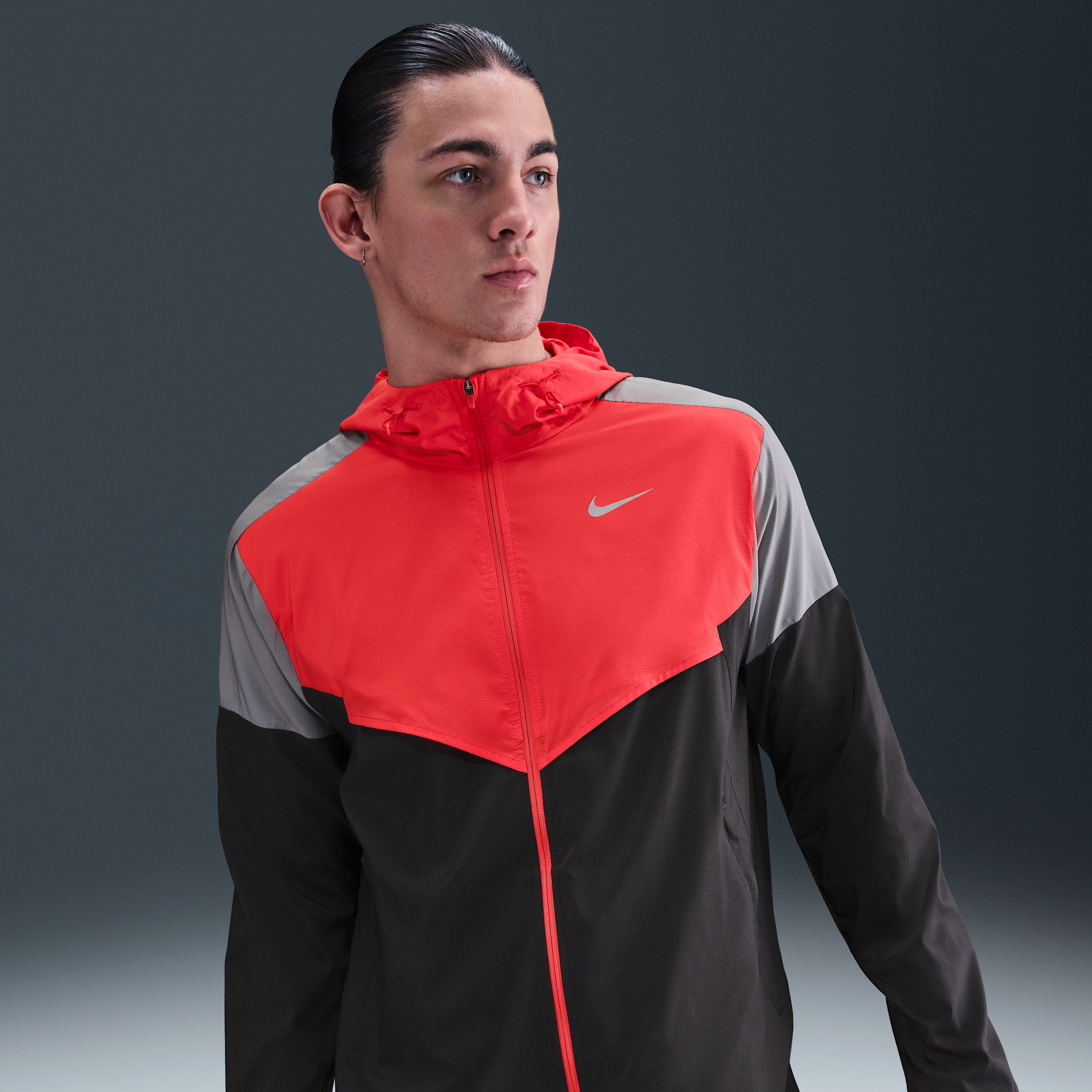 Nike Impossibly Light Windrunner hardloopjack voor heren - Rood