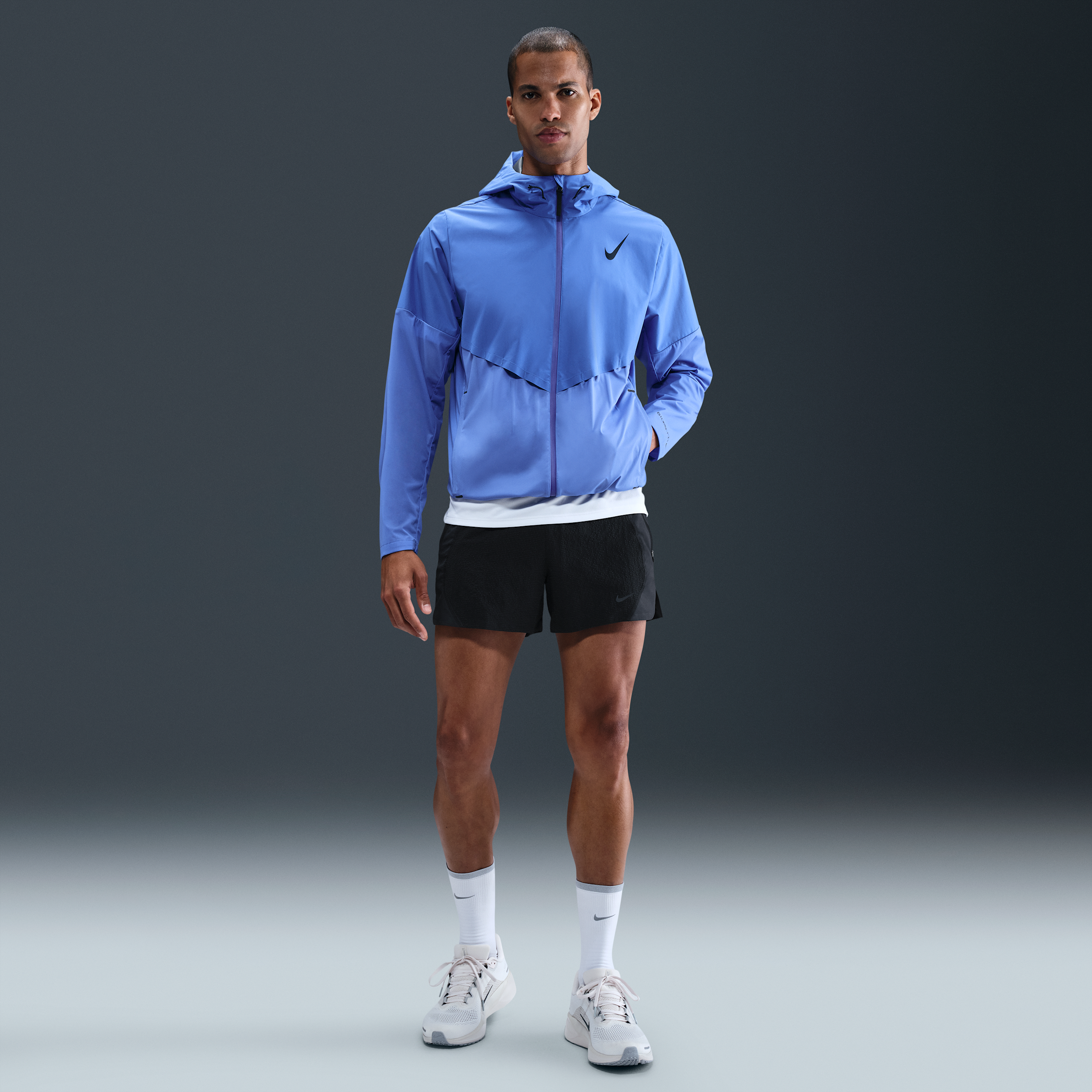 Nike Run Dri-FIT ADV hardloopshorts met binnenbroek voor heren (13 cm) - Zwart