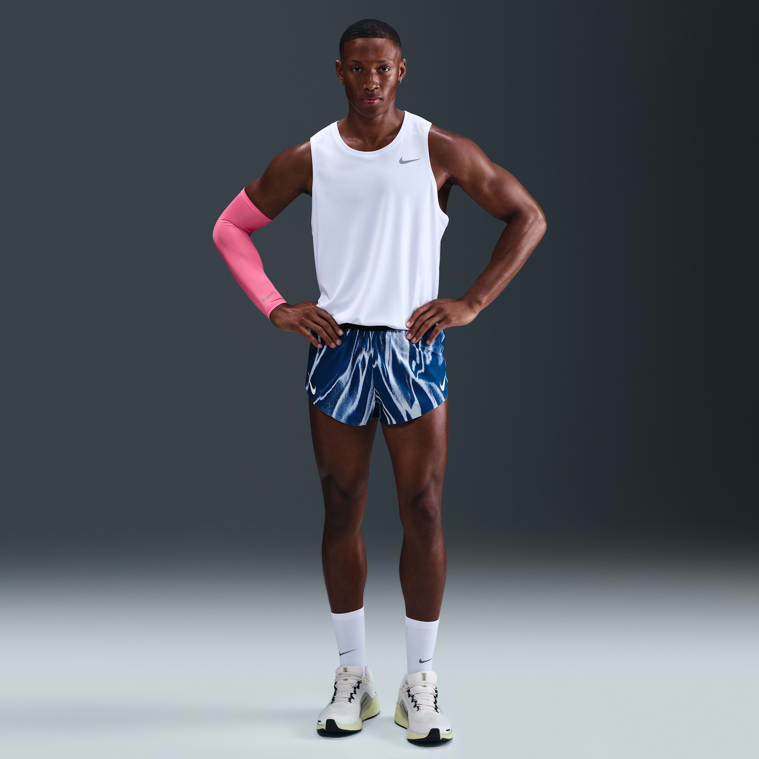 Nike Aeroswift Dri-FIT ADV hardloopshorts voor heren (5 cm) - Blauw