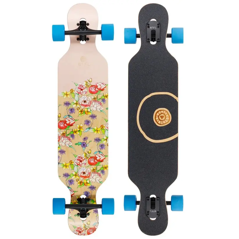 BTFL Flora Drop Through 39 - Longboard Complete