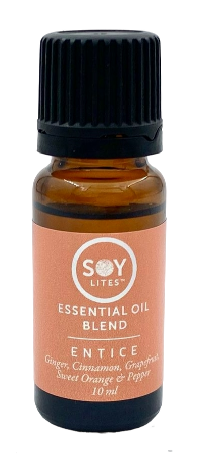 Soylites Essential Oil Entice Ginger Cinnamon