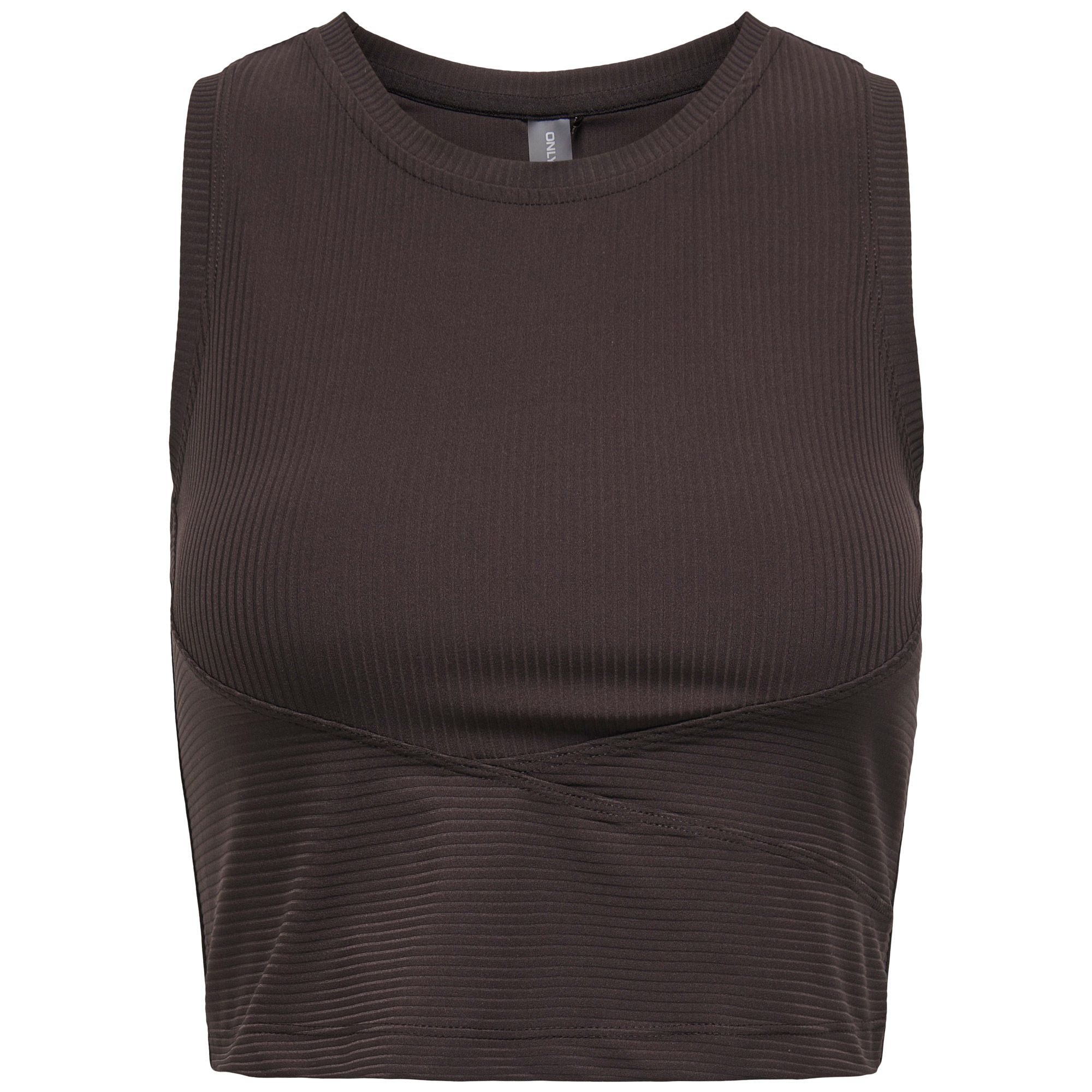 Only Play Homie Seamless Cropped Rib Sporttop Dames