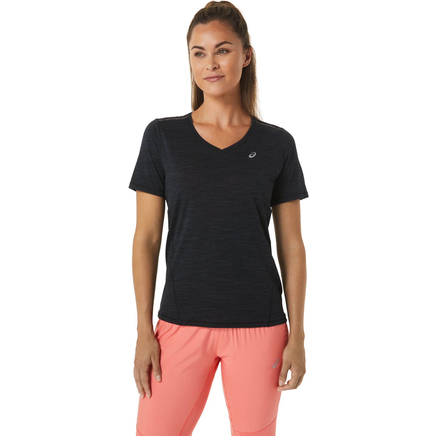 Asics Race V-neck Ss Top