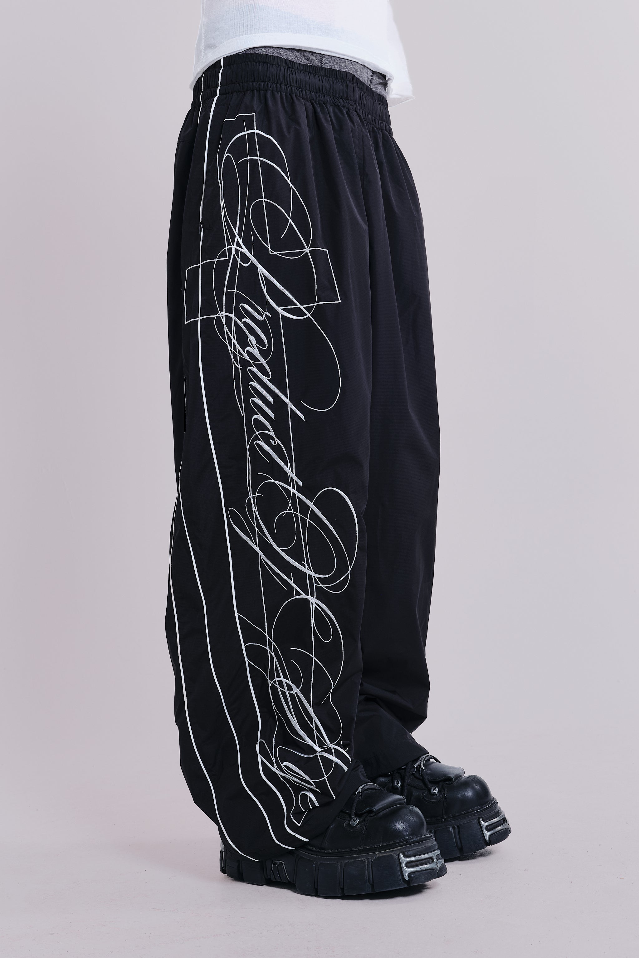 Jaded Man P.O.A. Black Vapor Tracksuit Bottoms