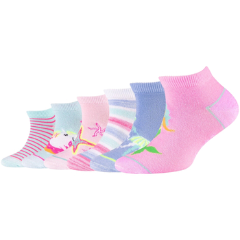 Skechers Sportsokken  6PPK Girls Casual Fancy Sneaker Socks