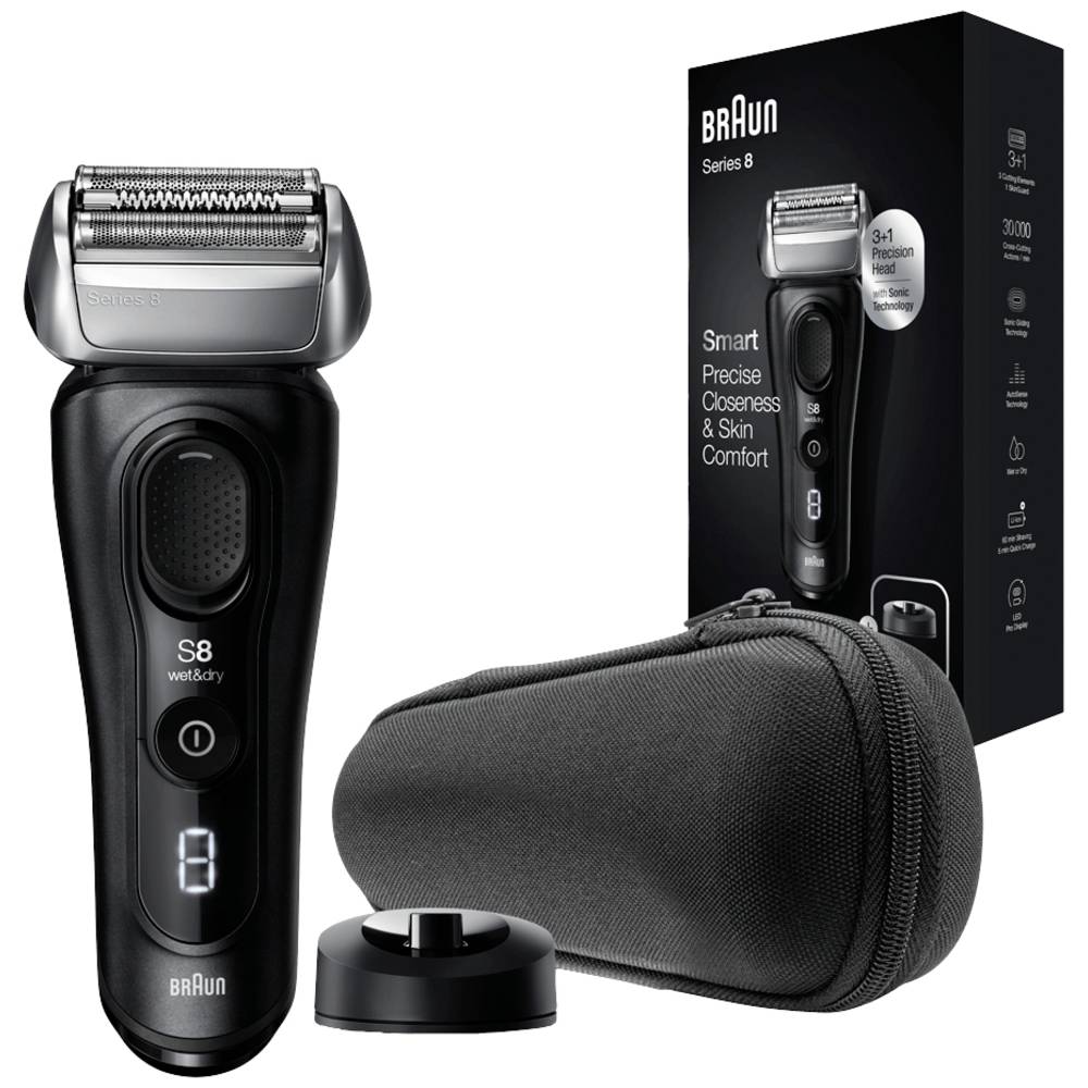 Braun 8410s 8410s Folie-scheerapparaat Zwart