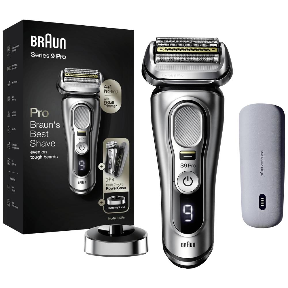 Braun Series 9 9427s 4210201372578 Folie-scheerapparaat Zilver