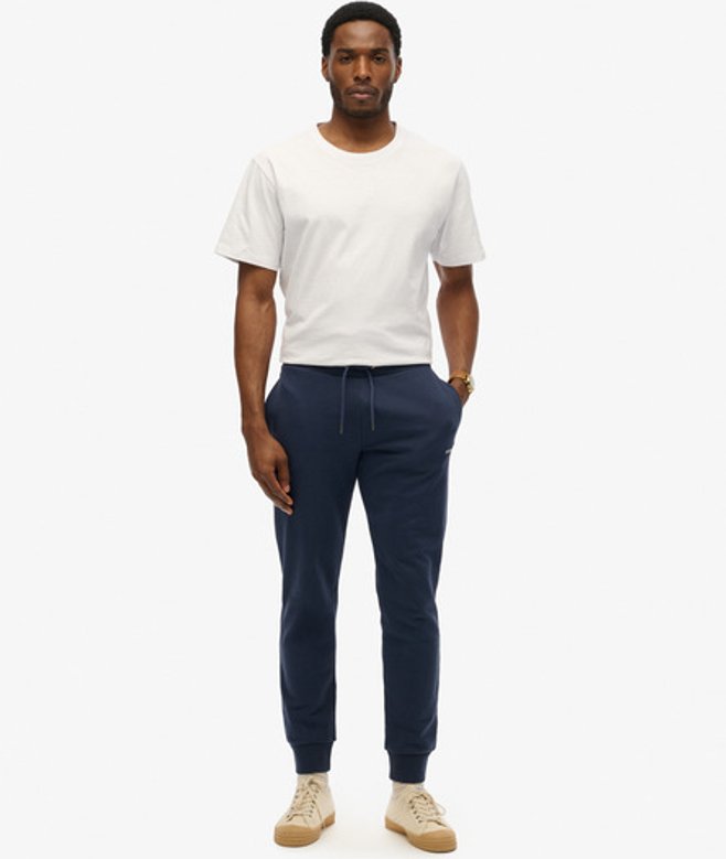 Superdry Effen Joggingbroek Blauw