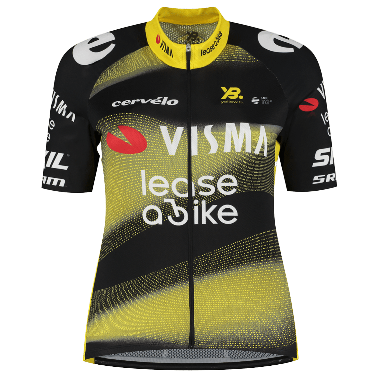 YellowB TEAM VISMA LEASE A BIKE Damesfietsshirt Tour de France Edition 2025