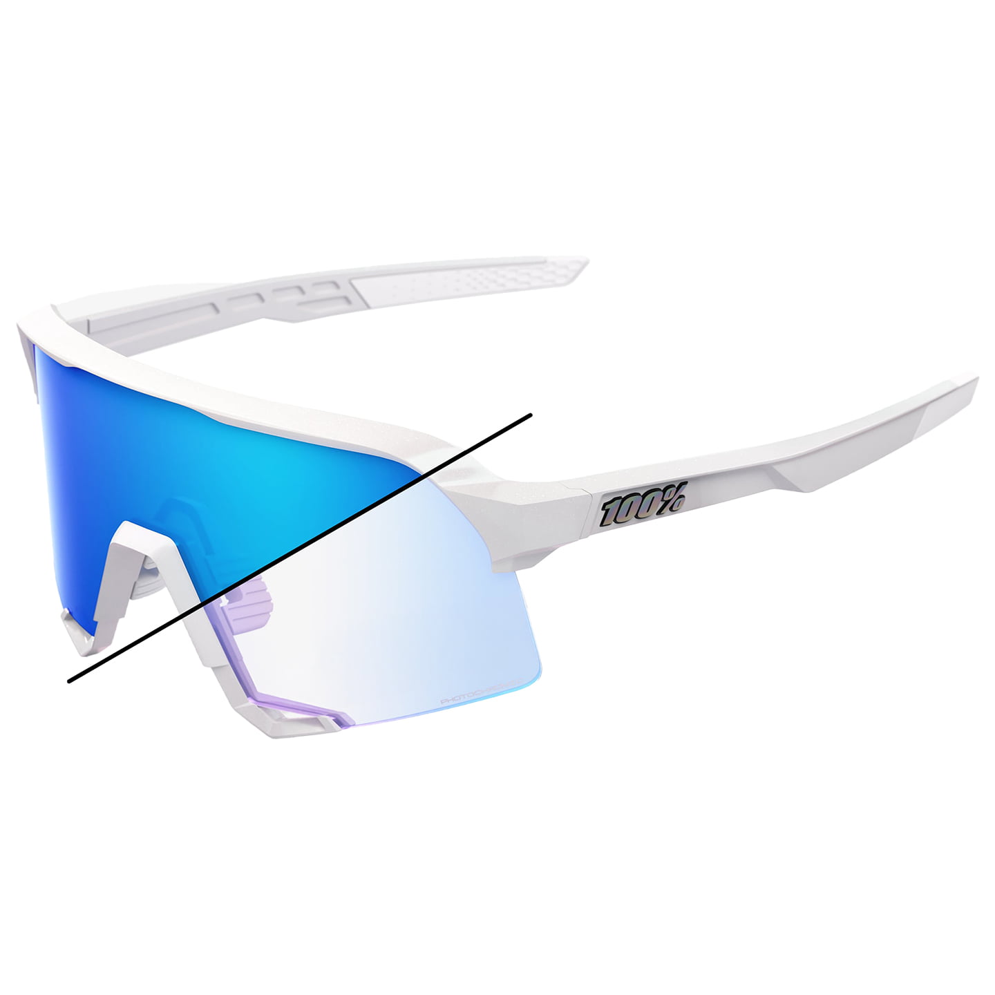 100% fietsS3 HiPER photochromic 2025 sportbril, Unisex (dames / heren),