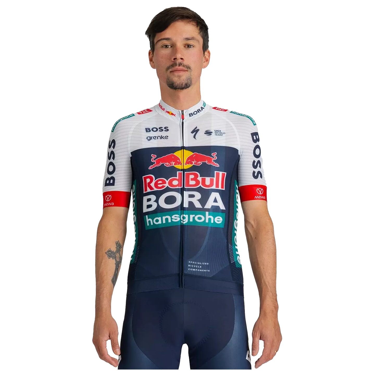 Specialized Red Bull-BORA-hansgrohe 2025 fietsshirt met korte mouwen, voor heren