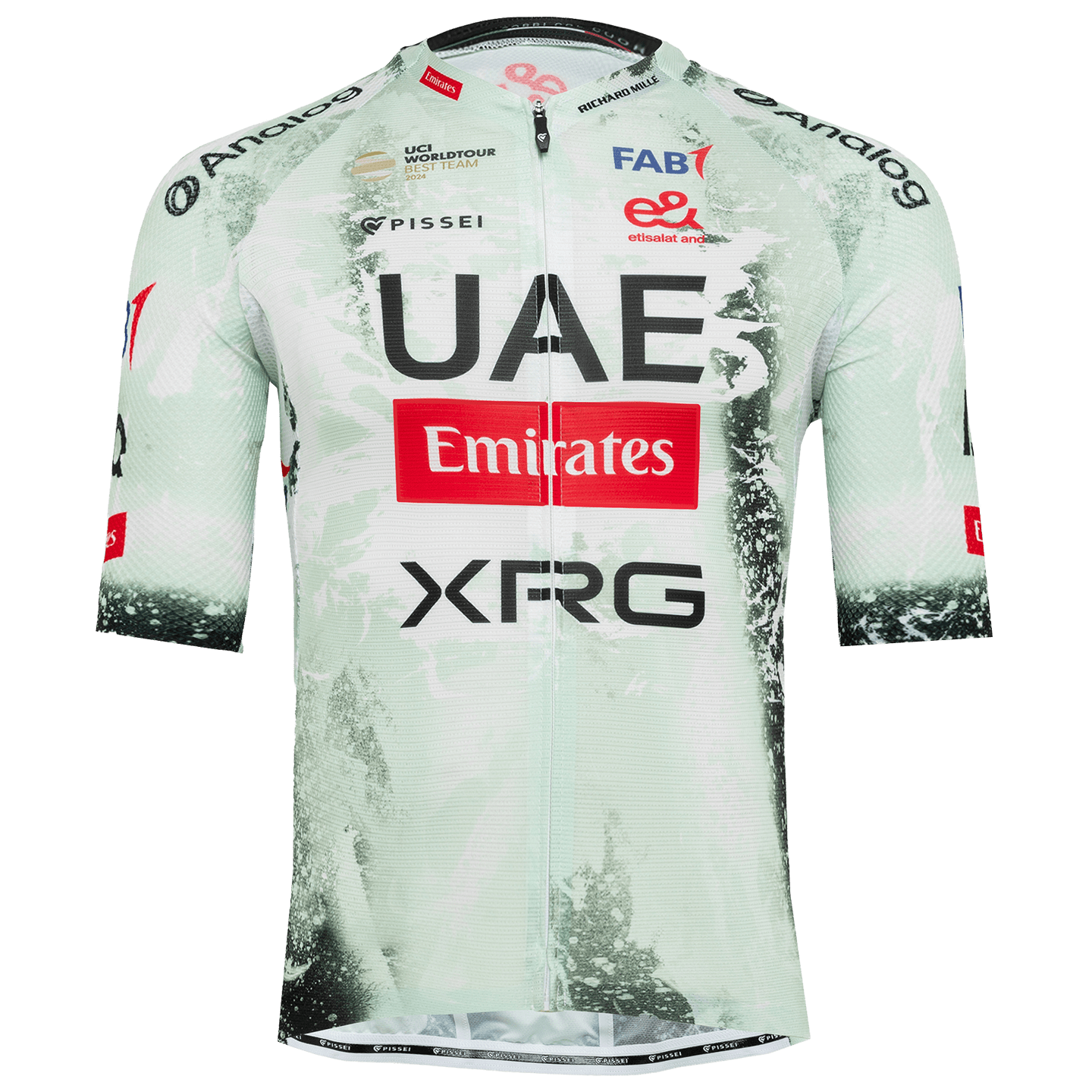 Pissei UAE TEAM EMIRATES - XRG shirt met korte mouwen Race Tour de France Edition 2025