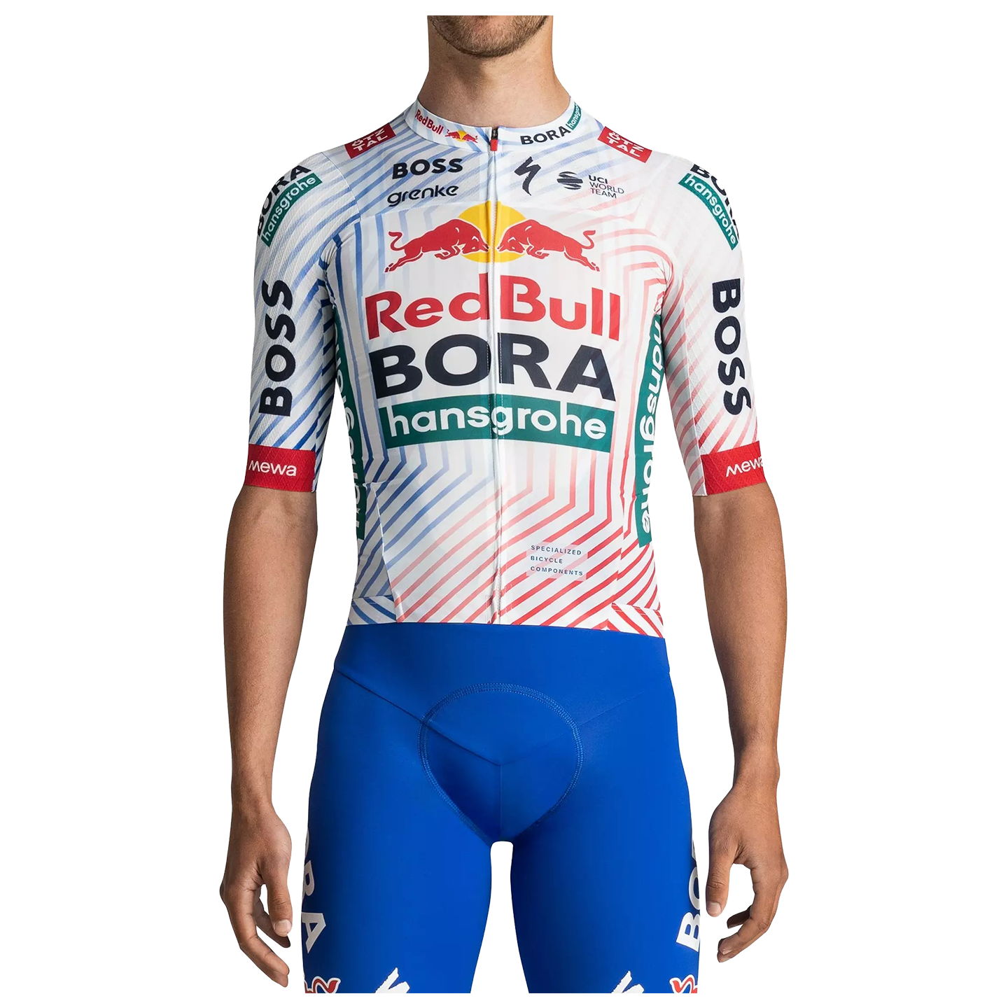 Specialized RED BULL BORA-hansgrohe Race TDF-Edition 2025 fietsshirt met korte mouwen, voor