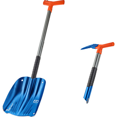 Ortovox Pocket Spike lawineschep + Pro Alu III ijspickel