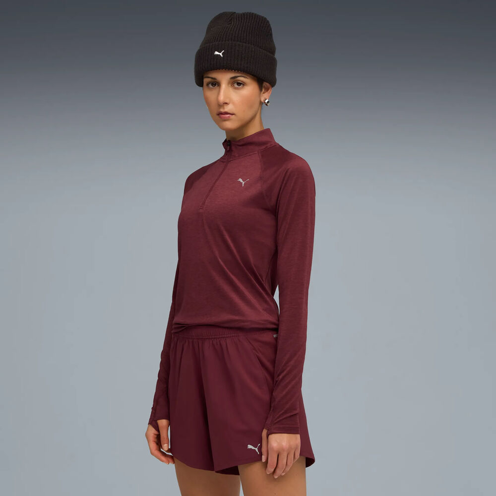 Puma Velocity Cloudspun 1/4 Zip Hardloopshirt Dames