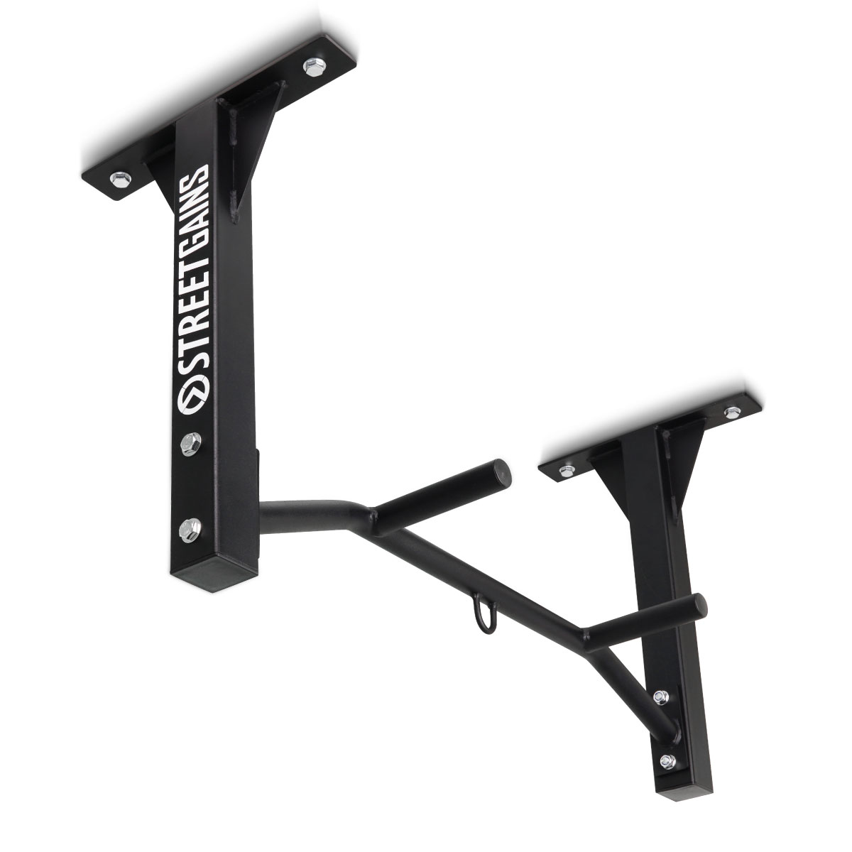 StreetGains Compact Grip Pull Up Bar Systeem - Plafondmontage | 
