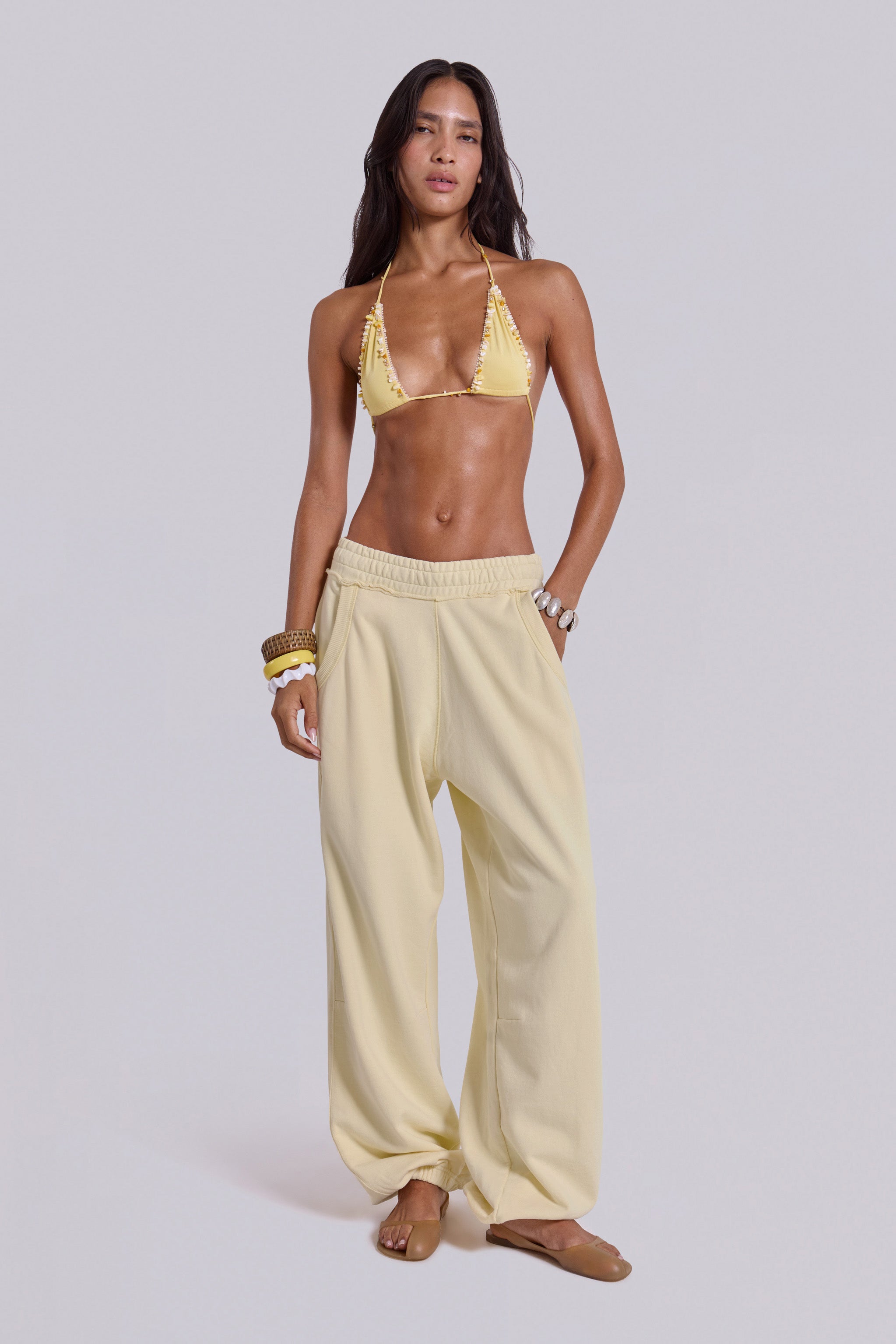 Jaded London Custard Baggy Monster Joggers