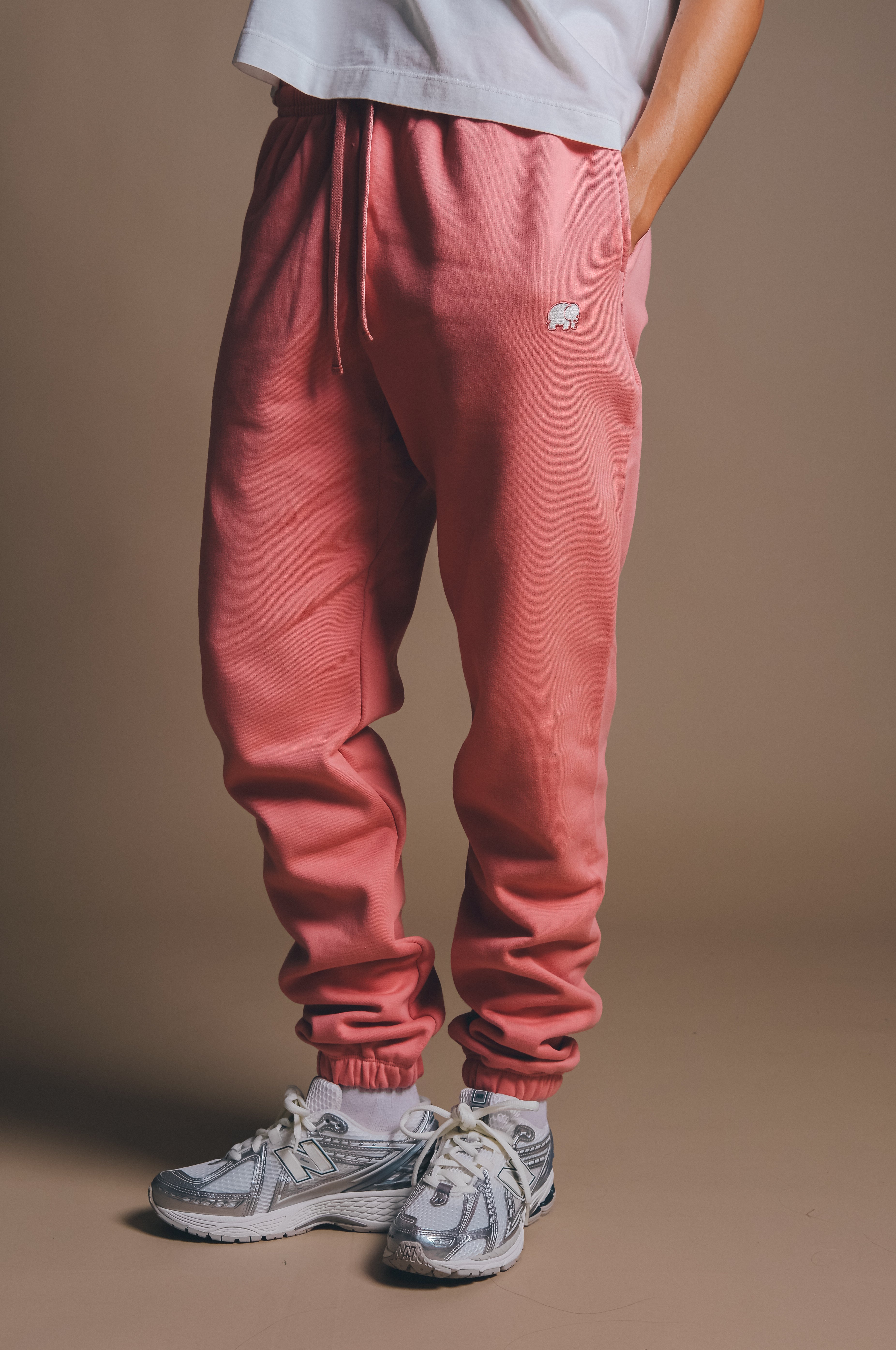 Trendsplant Damen vegan Sweatpants Biologisch Essential Rossette Pink