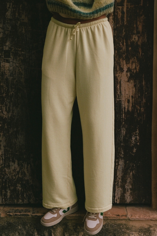 NÃ©nÃ©s Damen vegan Sweatpants Beige