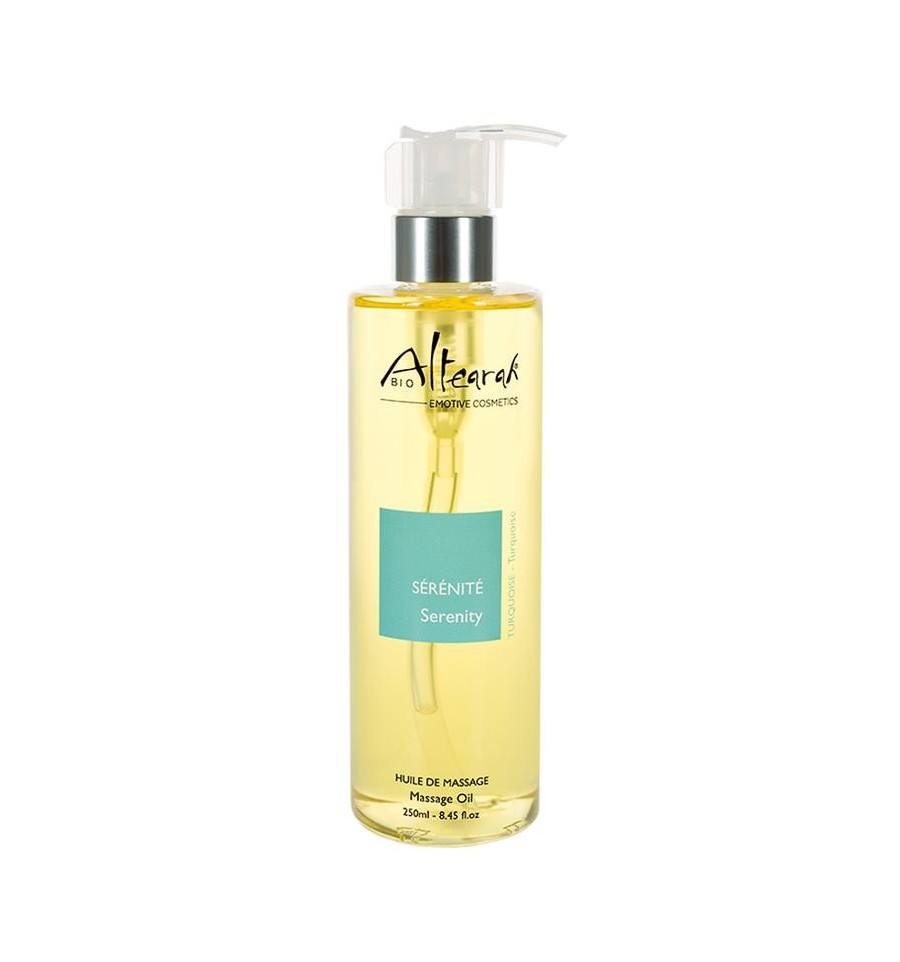 Altearah Massageolie serenity turqoise bio