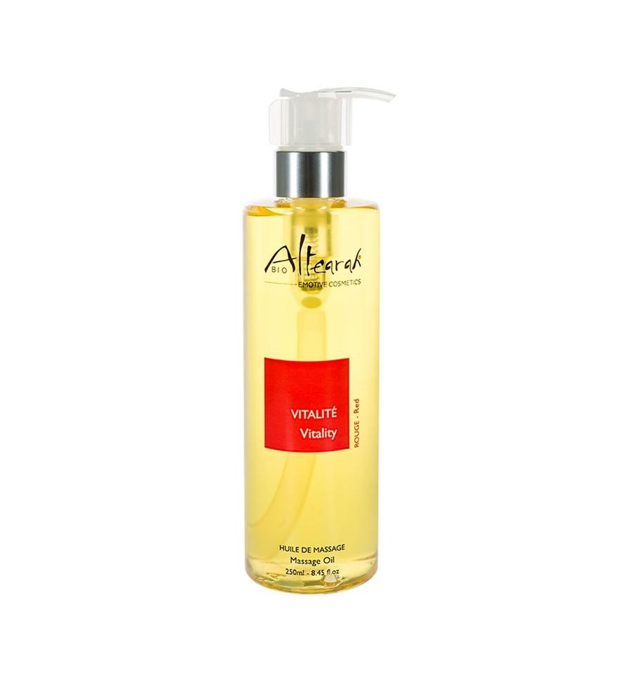Altearah Massageolie vitality red bio