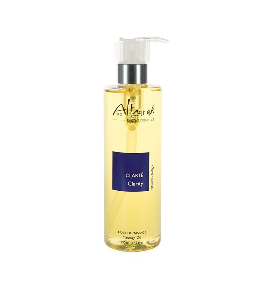 Altearah Massageolie clarity indigo bio