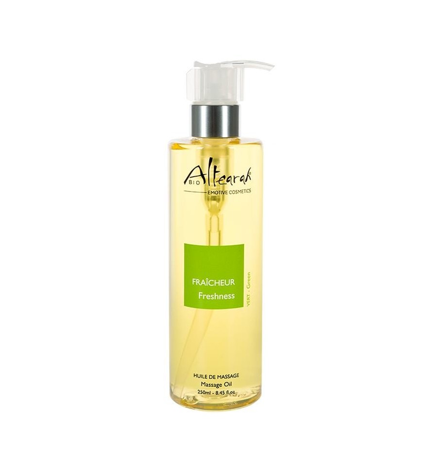 Altearah Massageolie freshness green bio