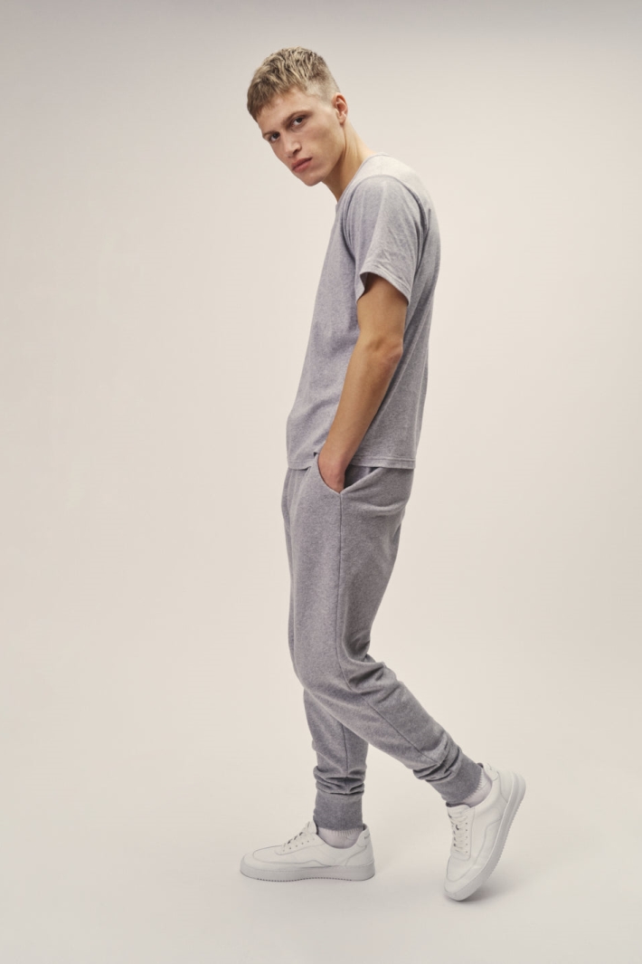 WOTE Herren vegan Sweatpants Grau-Melange